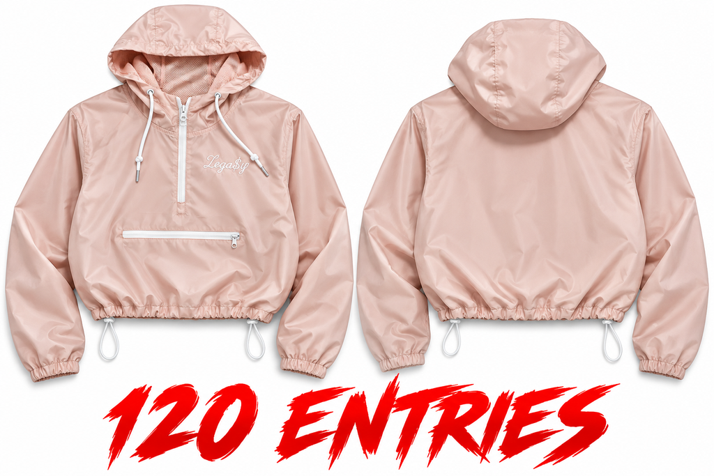PINK WOMEN WINDBREAKER
