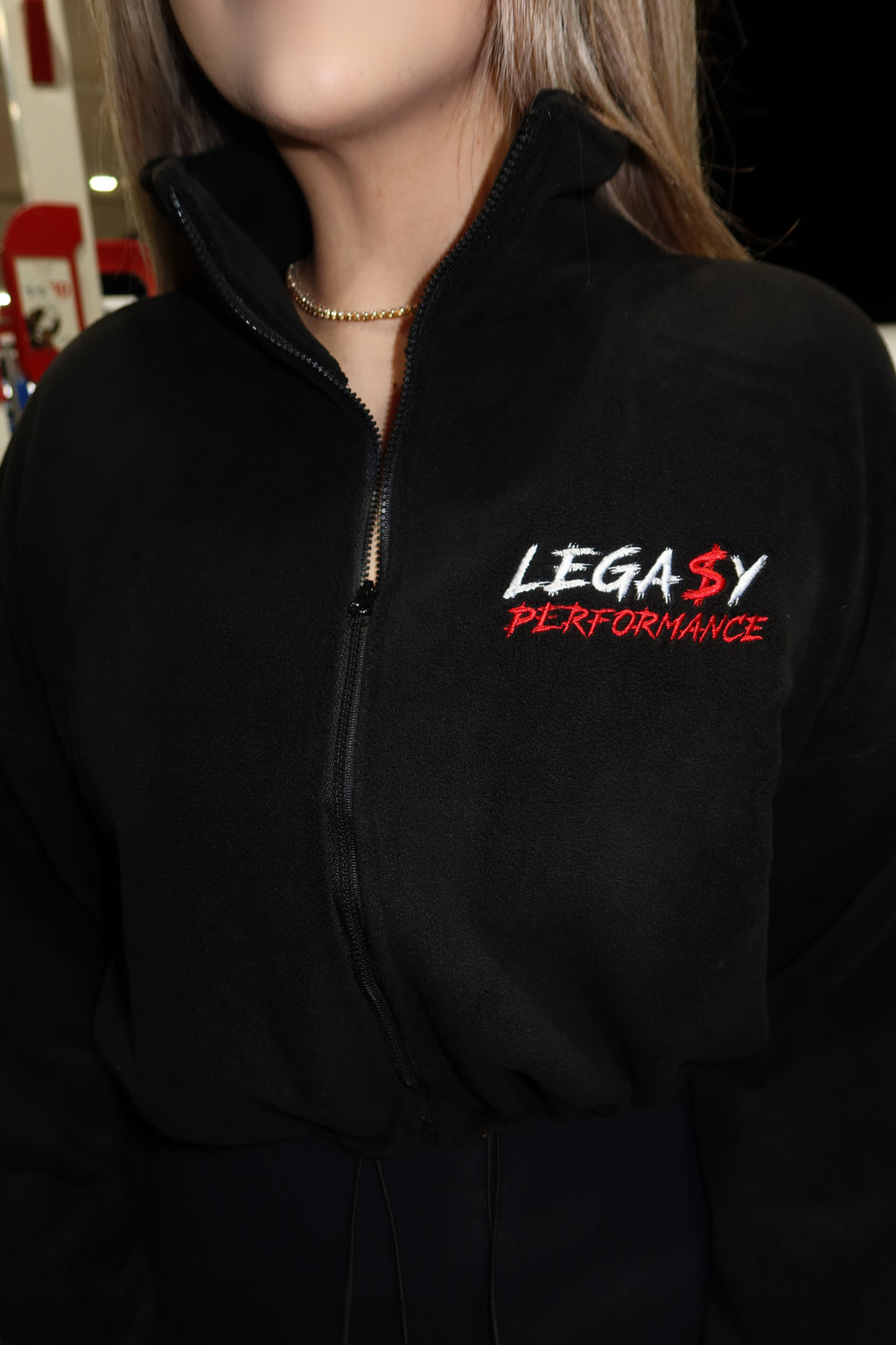 LEGASY FLEECE CROPPED JACKET
