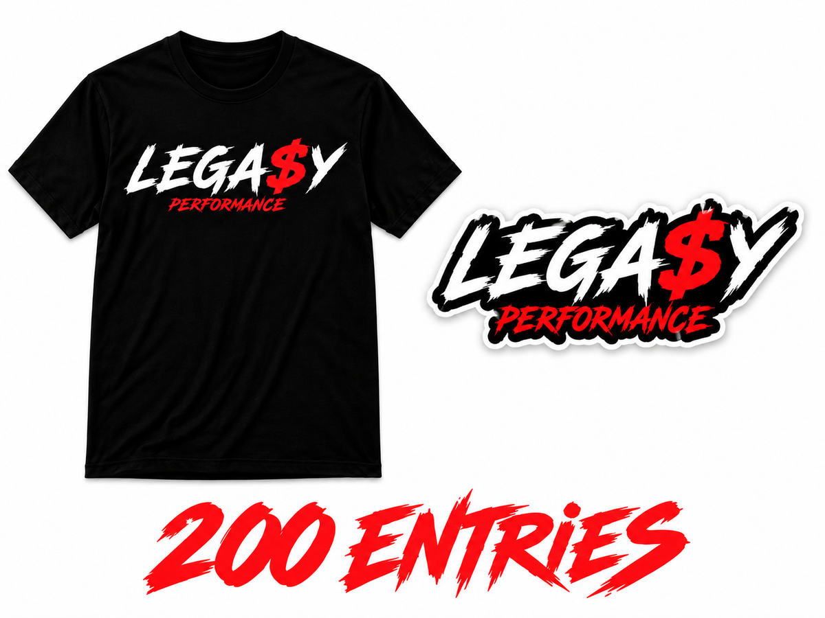 LEGA$Y SHIRT + DECAL BUNDLE